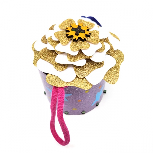 양말목 빅 플라워 바구니