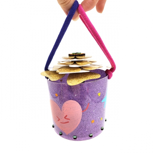 양말목 빅 플라워 바구니