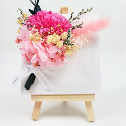 카네이션 미니 이젤