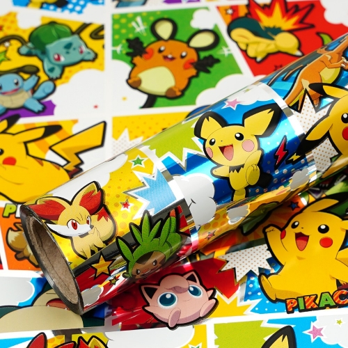 포켓몬스터 비닐 선물 포장지