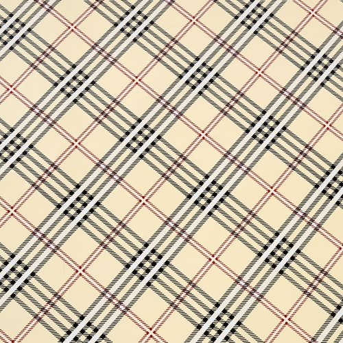 체크 비닐 선물 포장지