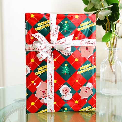 잔망루피 크리스마스 비닐 선물 포장지