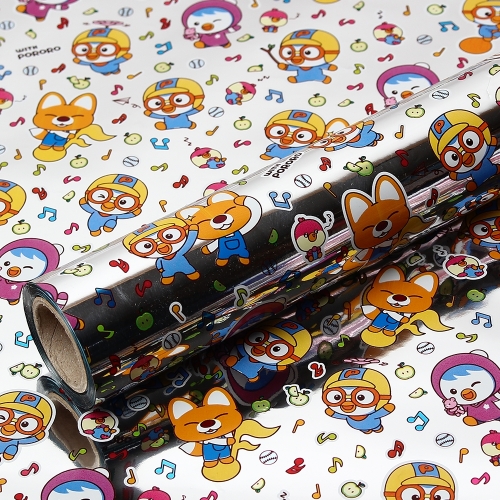 위드뽀로로 비닐 선물 포장지