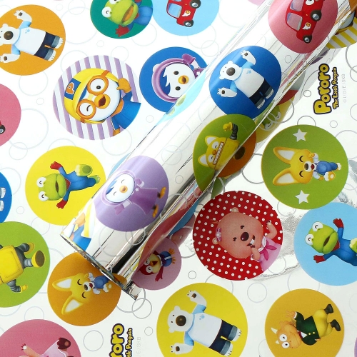 뽀로로 비닐 선물 포장지