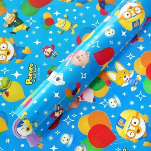 뽀로로 비닐 선물 포장지