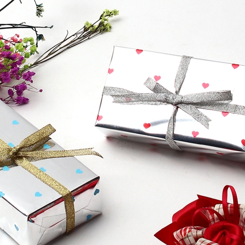 미니하트 비닐 선물 포장지