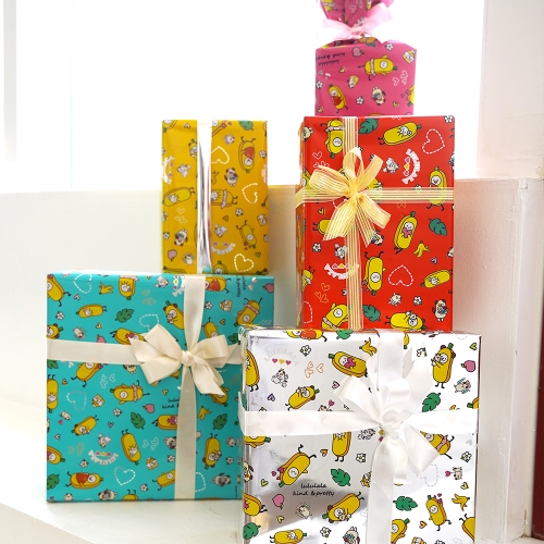 룰루랄라 비닐 선물 포장지