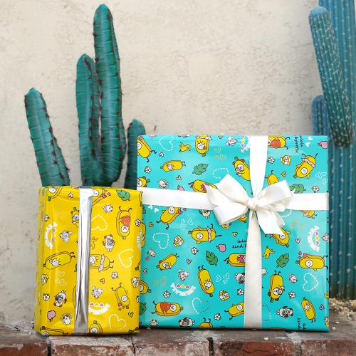 룰루랄라 비닐 선물 포장지