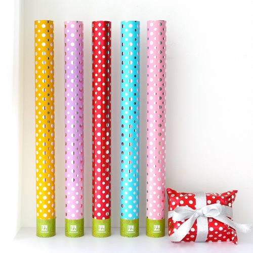 더블도트 비닐 선물 포장지