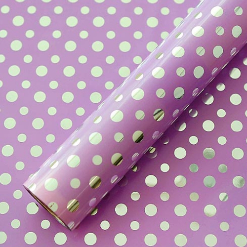 더블도트 비닐 선물 포장지