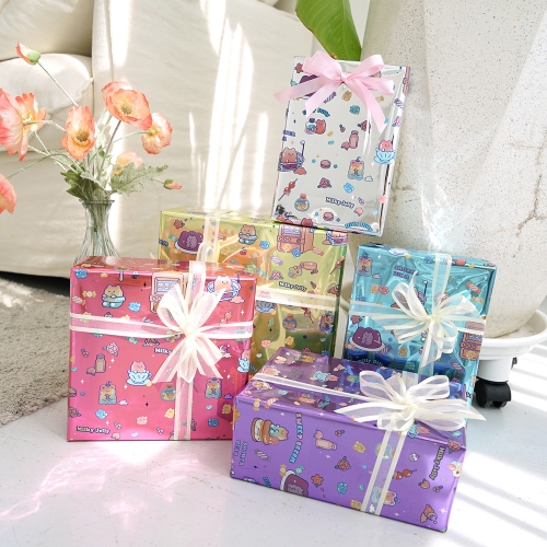 곰젤리 비닐 선물 포장지