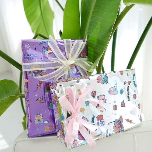 곰젤리 비닐 선물 포장지