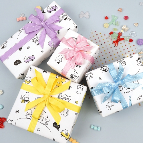 보바 원더랜드 종이 선물 포장지