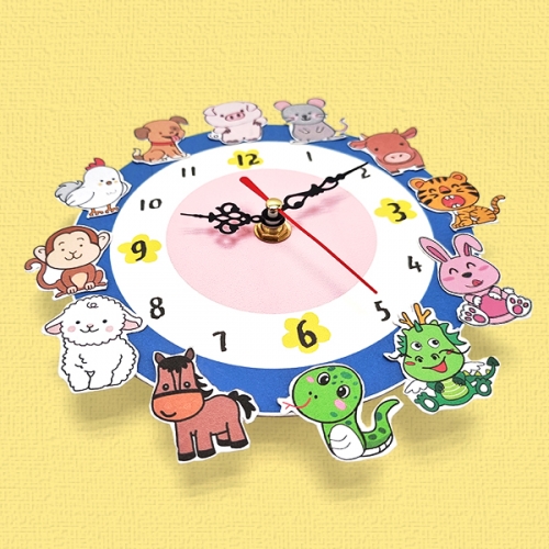 [탑키드] 12간지 동물 벽시계 만들기