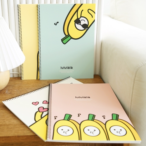 룰루랄라 바나나 무지 연습장