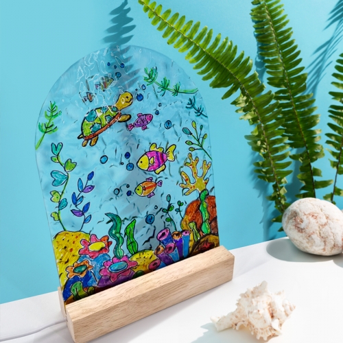 [탑키드] LED 아크릴 무드등 만들기(원목받침)