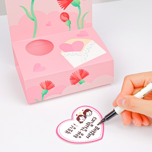 [오늘놀이] 카네이션 꽃바구니 메모꽂이(어버이날/KC인증)