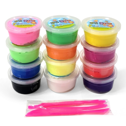 꾸밈 클레이세트 12색