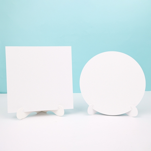 [오늘놀이] 종이 액자(사각/원형/작품 전시/하드보드지/KC인증)