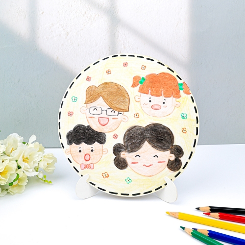 [오늘놀이] 종이 액자(사각/원형/작품 전시/하드보드지/KC인증)