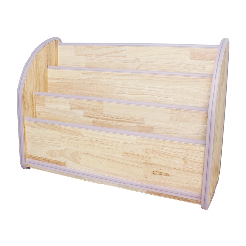 고무나무 말랑 안전 원목 책꽂이