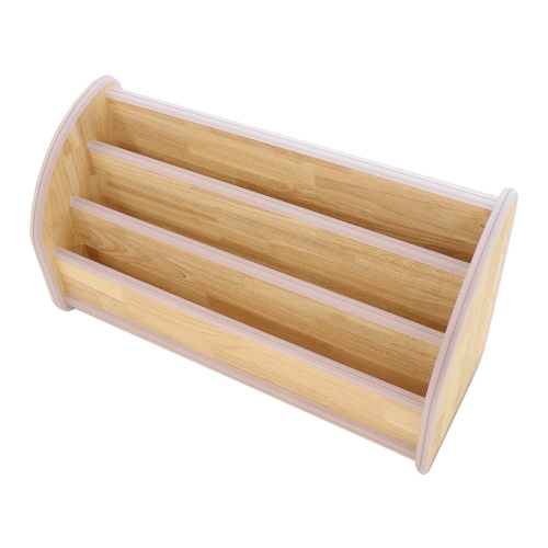 고무나무 말랑 안전원목 영영아 책꽂이