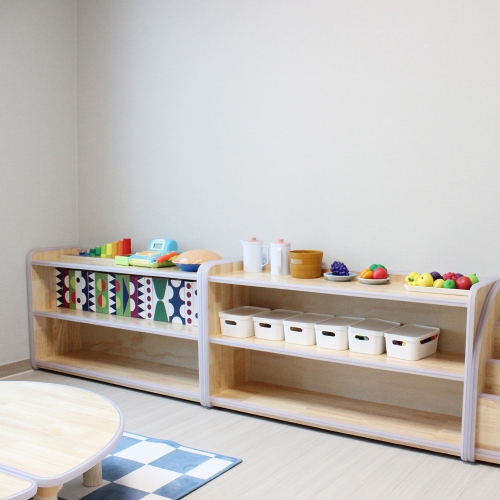 고무나무 말랑 안전 2단 교구장