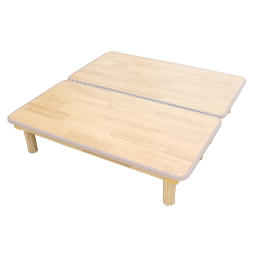 고무나무 말랑 안전 사각 책상 (2개 1세트)