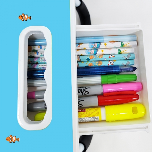 세계지도 USB 접이식 책상