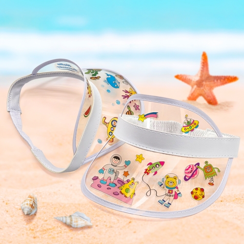 [탑키드] 스티커로 꾸미는 투명 썬캡 만들기