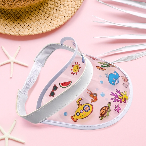 [탑키드] 스티커로 꾸미는 투명 썬캡 만들기