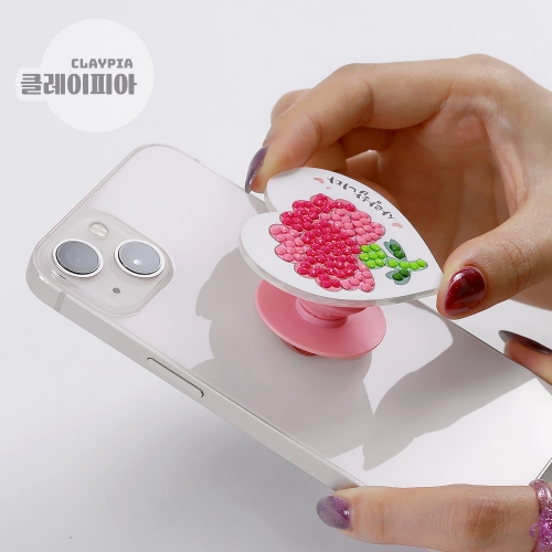 카네이션 보석십자수 스마트톡