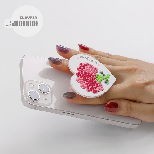 카네이션 보석십자수 스마트톡