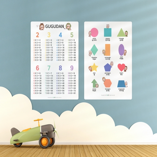 [우아띵] 알파벳 벽보 학습 영어 ABC