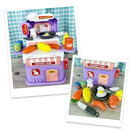 소이미니샵 디저트샵 역할놀이 역활 가게 주방 놀이 소꿉 장난감