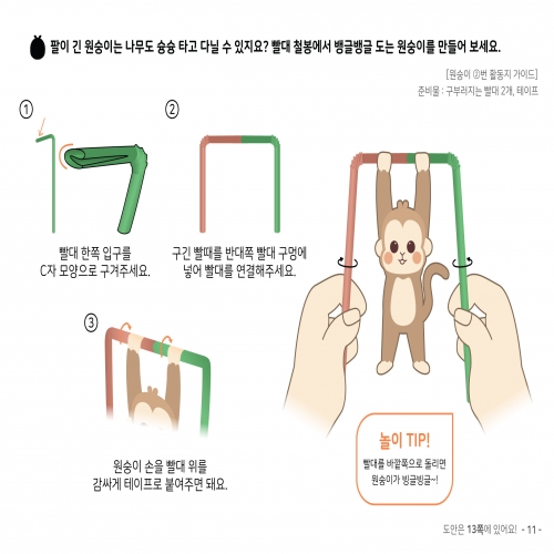 [우아띵] 원숭이 자연관찰 워크북
