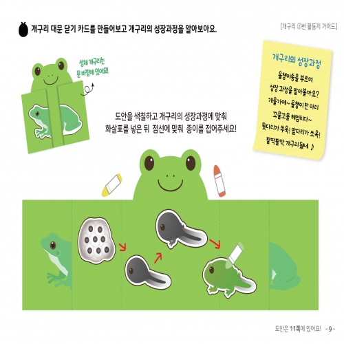 [우아띵] 개구리 자연관찰 워크북