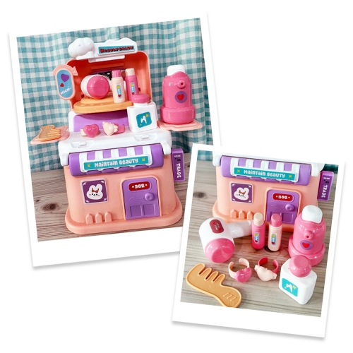 소이미니샵 헤어샵 역할놀이 역활 가게 미용실 놀이 소꿉 장난감