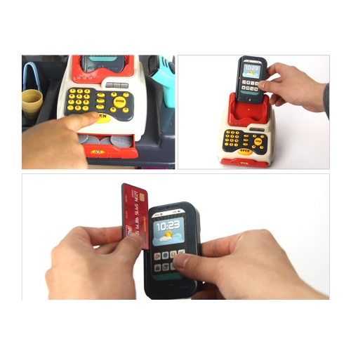 아이스크림 디저트 가게놀이 세트 어린이 유아 계산대 역할 놀이 초대형 장난감