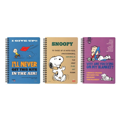 피너츠 스터디 플래너 (3 option)