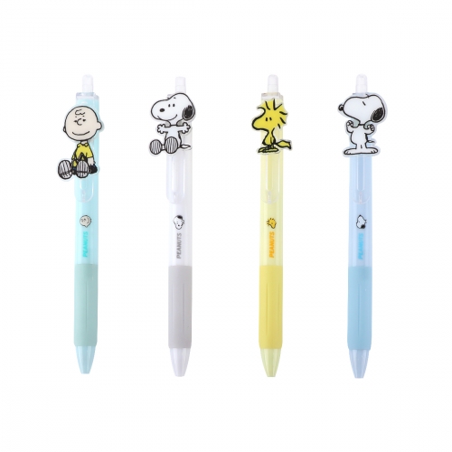 피너츠 스누피 슬라이드 볼펜 (4 option)