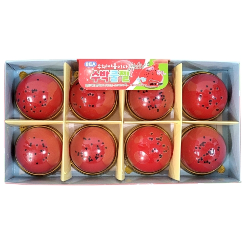 수박 쿨젤리 찐득이 말랑이 스퀴시 (8개)