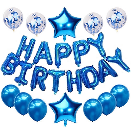 상어 고래 파티 장식 풍선