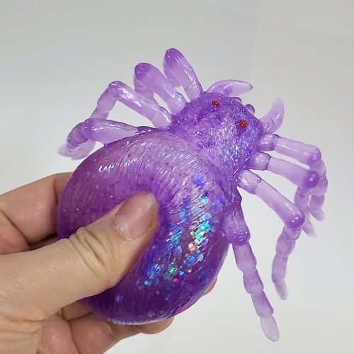 로제 거미 스트레스볼 말랑이 주물럭 스퀴시 (12개)