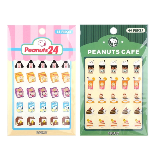 피너츠 스누피 테마 스티커 (2 option)
