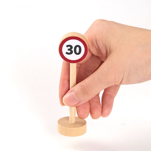 [캐스B]플레이 미니원목 신호등(2824)