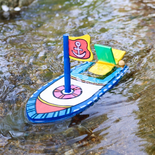 [오늘놀이] 동력 나무배(고무동력/교통기관/과학놀이/KC인증)