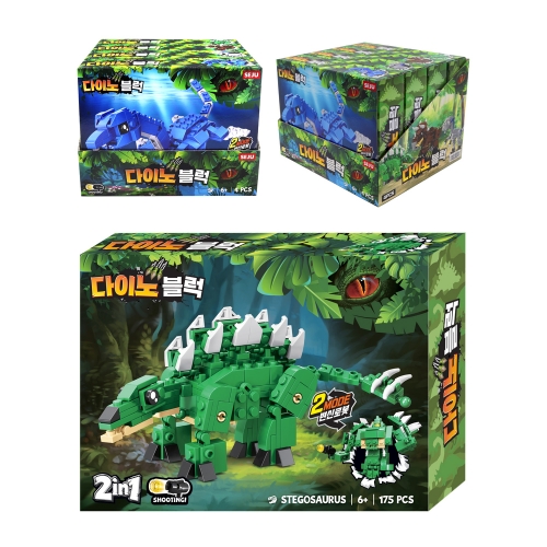 다이노 합체 로봇블럭 4개세트 (랜덤발송)