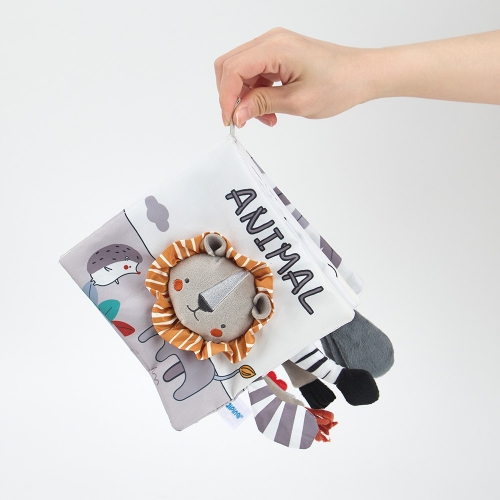 [캐스비]플레이 퍼니헝겊책 정글동물꼬리(2829)