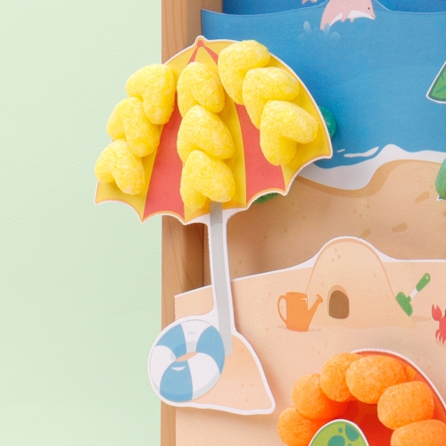 미니플레이콘 여름 입체 액자 만들기 (1인용,5인용-선택1)